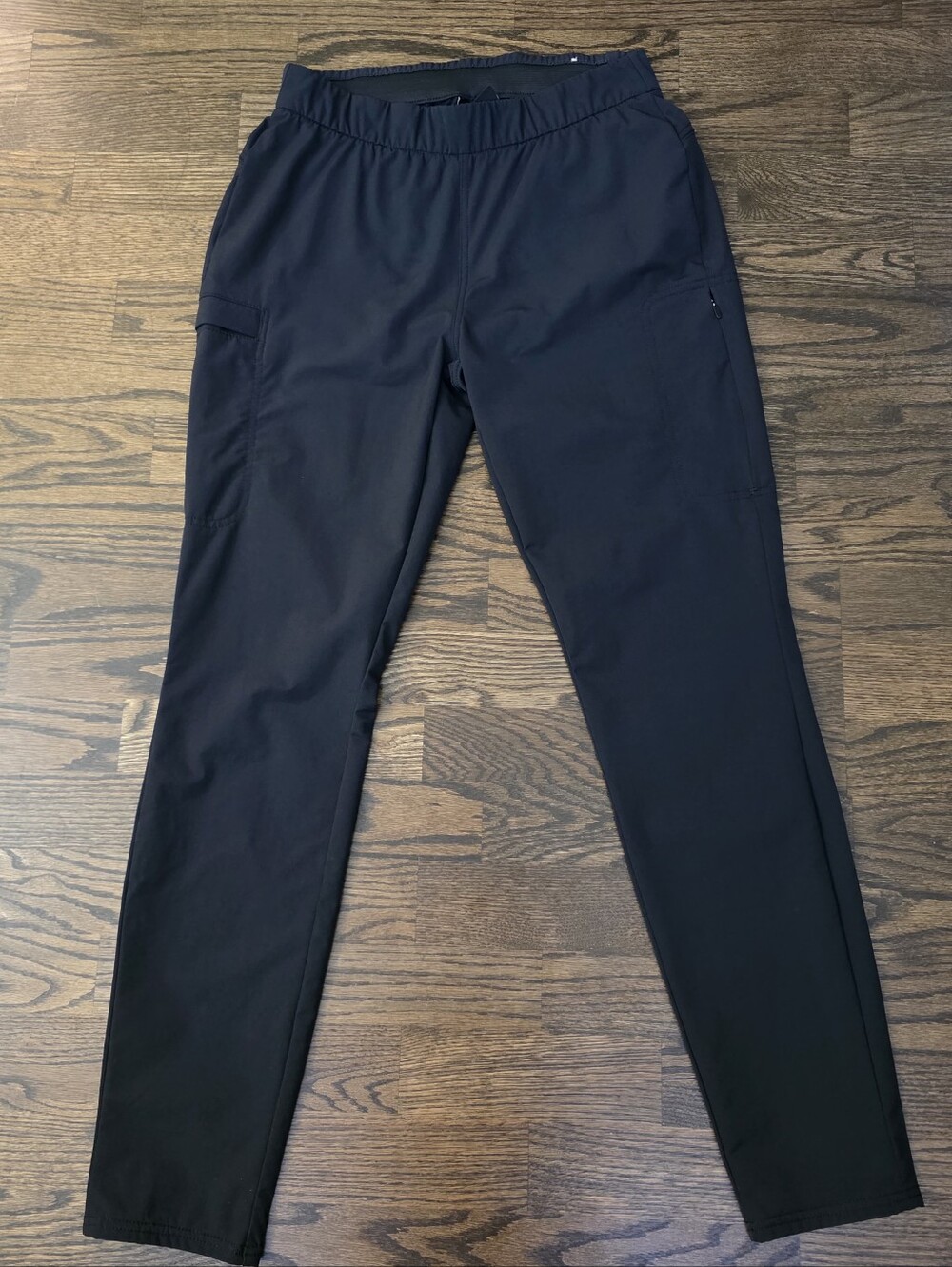 prAna Halle AT Skinny Pants Women’s Size 8 Black Stretch Hiking Outdoor